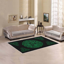 Load image into Gallery viewer, Celtic Triskele Style Area Rug 5'x3'3'' - Urban Celt