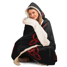 Load image into Gallery viewer, Yggdrasil Tree of Life Hooded Blanket - Urban Celt