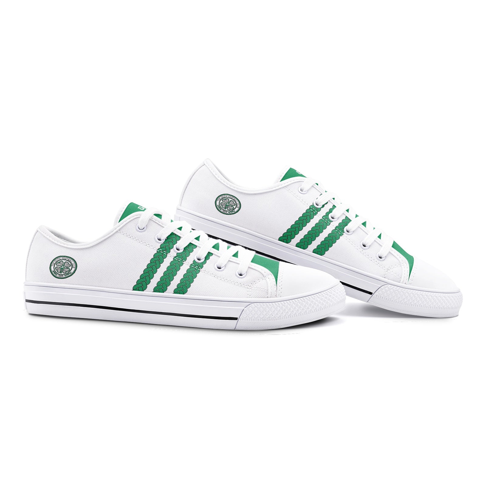 Celtic FC Low Top Canvas Shoes, Celtic FC Footwear, Celtic 1888 Shoes   Urban Celt