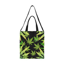 Load image into Gallery viewer, Canna Leaves Canvas Tote Bag
