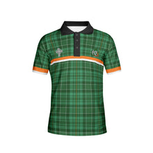 Load image into Gallery viewer, Eirinn go Brach Tartan Polo Shirt - Urban Celt
