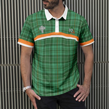 Load image into Gallery viewer, Eirinn go Brach Tartan Polo Shirt - Urban Celt