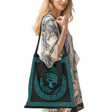 Load image into Gallery viewer, Celtic Norse Tree of Life Canvas Tote Bag - Urban Celt