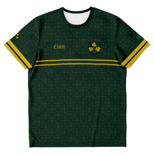 Load image into Gallery viewer, Ireland Premier Gold Shamrock Jersey - Urban Celt