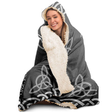 Load image into Gallery viewer, Celtic Tree of Life Hooded Blanket - Urban Celt