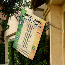 Load image into Gallery viewer, Hunger Strikes Roll of Honor Garden Flag 28''x 40'' - Urban Celt