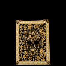 Load image into Gallery viewer, Baroque Skull Fleece Blanket - Urban Celt