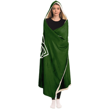 Load image into Gallery viewer, Double Celtic Knot Premium Hooded Blanket - Urban Celt
