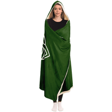 Load image into Gallery viewer, Double Celtic Knot Premium Hooded Blanket - Urban Celt