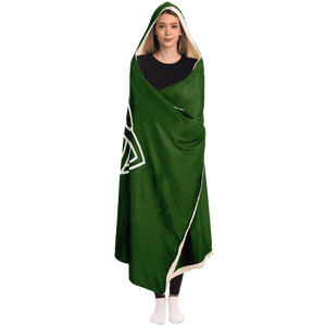 Double Celtic Knot Premium Hooded Blanket - Urban Celt