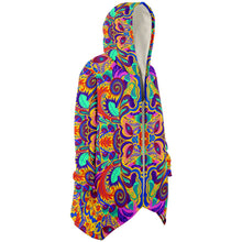 Load image into Gallery viewer, Funky Psychedelic Fleece Lined Cloak - Urban Celt