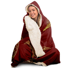 Load image into Gallery viewer, Odin's Raven Hooded Blanket - Urban Celt