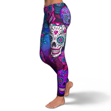 Load image into Gallery viewer, Sugar Skull Leggings - Urban Celt