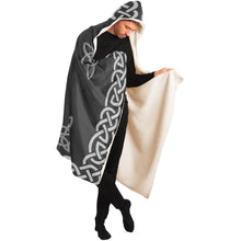Load image into Gallery viewer, Celtic Tree of Life Hooded Blanket - Urban Celt