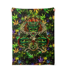 Load image into Gallery viewer, Cannabeast Microfiber Fleece Blanket - Urban Celt