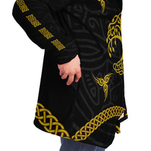 Load image into Gallery viewer, Luxury Celtic Style Hooded Cloak - Urban Celt