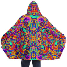 Load image into Gallery viewer, Funky Psychedelic Fleece Lined Cloak - Urban Celt