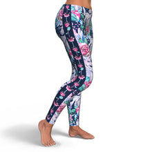 Load image into Gallery viewer, Unicorn Roses Leggings - Urban Celt