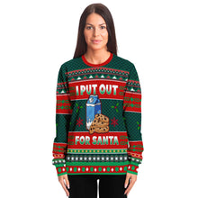 Load image into Gallery viewer, I Put Out for Santa Ugly Christmas Sweatshirt - Urban Celt