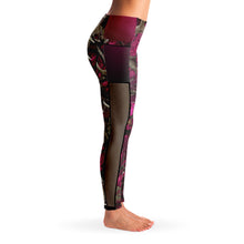 Load image into Gallery viewer, Wildlife Pink Yoga Leggings - Urban Celt