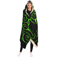 Load image into Gallery viewer, Celtic Waves Hooded Blanket - Urban Celt