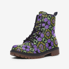 Load image into Gallery viewer, Funky Flowers Vegan Leather Boots - Urban Celt