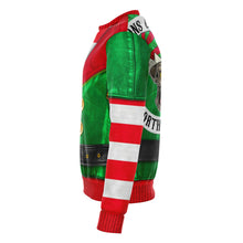 Load image into Gallery viewer, Santa Biker Helper Ugly Christmas Sweatshirt - Urban Celt