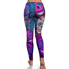 Load image into Gallery viewer, Sugar Skull Leggings - Urban Celt