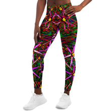 Load image into Gallery viewer, Psychedelic Leaves Leggings - Urban Celt
