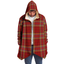 Load image into Gallery viewer, Red Tartan Hooded Cloak - Urban Celt