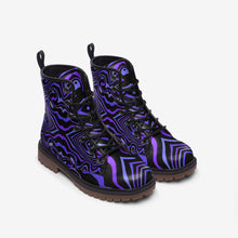 Load image into Gallery viewer, Trippy Waves Vegan Leather Boots - Urban Celt