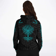 Load image into Gallery viewer, Celtic Norse Tree of Life Hoodie - Urban Celt