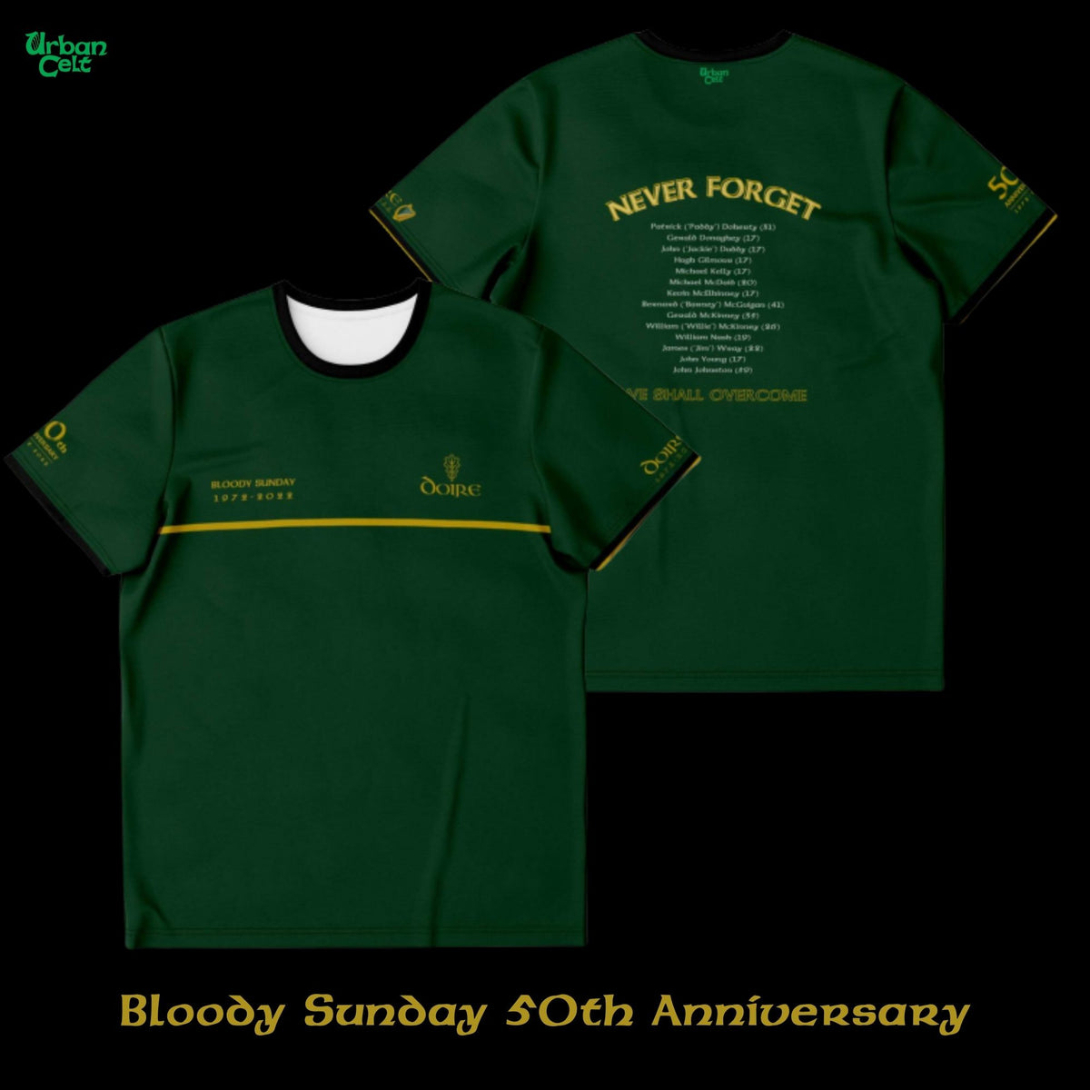 Bloody Sunday Commemoration Jersey – Urban Celt