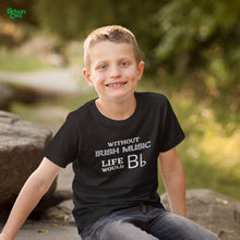 Load image into Gallery viewer, Kids Size Irish Music T-shirt - Urban Celt