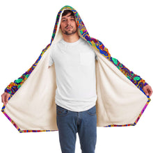 Load image into Gallery viewer, Funky Psychedelic Fleece Lined Cloak - Urban Celt