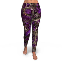 Load image into Gallery viewer, Purple Woodland Leggings - Urban Celt