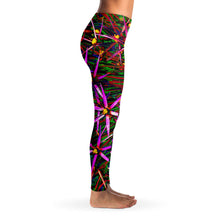 Load image into Gallery viewer, Psychedelic Leaves Leggings - Urban Celt