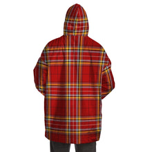 Load image into Gallery viewer, Red Tartan Plaid Snug Hoodie
