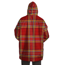 Load image into Gallery viewer, Red Tartan Plaid Snug Hoodie - Urban Celt