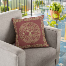Load image into Gallery viewer, Norse Tree of Life Pillow - Urban Celt