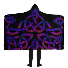 Load image into Gallery viewer, Celtic Knotwork Premium Hooded Blanket - Urban Celt
