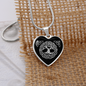 Celtic Tree of Life Customizable Heart Pendant - Urban Celt