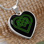 Personalized Celtic Love Heart Necklace - Urban Celt