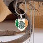 Irish Celtic FC Customizable Heart Pendant - Urban Celt