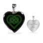 Personalized Celtic Love Heart Necklace - Urban Celt