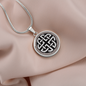 Celtic Knot Circle Pendant Necklace - Urban Celt