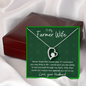 To My Farmer Wife Forever Love Necklace - Urban Celt