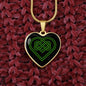 Personalized Celtic Love Heart Necklace - Urban Celt