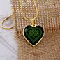 Personalized Celtic Love Heart Necklace - Urban Celt
