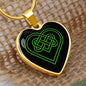 Personalized Celtic Love Heart Necklace - Urban Celt
